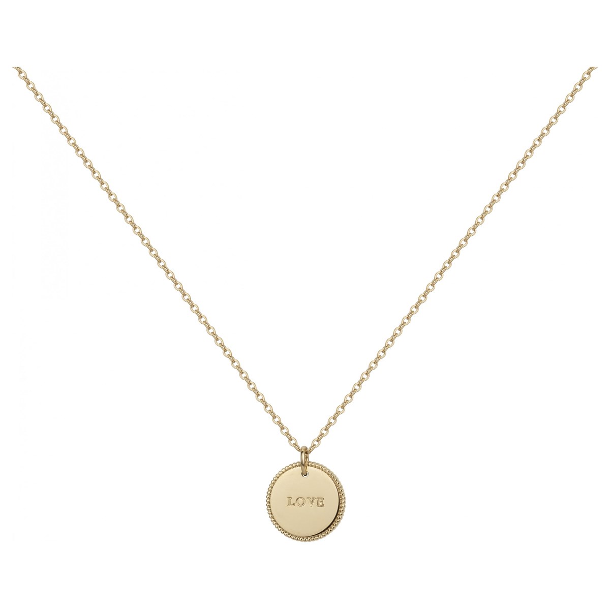 Collier mono-motif en Acier 316L