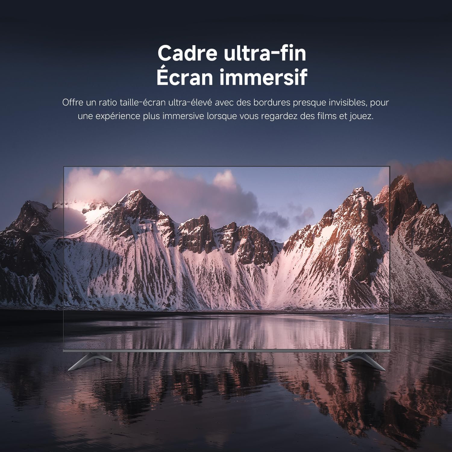 Xiaomi TV F 50, 127 cm (50 Pouces), 4K UHD, Smart TV, Fire TV, Contrôle Vocal Alexa, HDR10, MEMC, Mode Game Boost 120Hz, 2Go+32Go, Compatible avec AirPlay [Classe énergétique F]