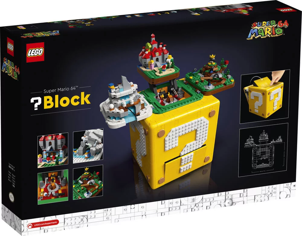 LEGO®SUPER MARIO™ 71395 - BLOC POINT D'INTERROGATION SUPER MARIO 64™
