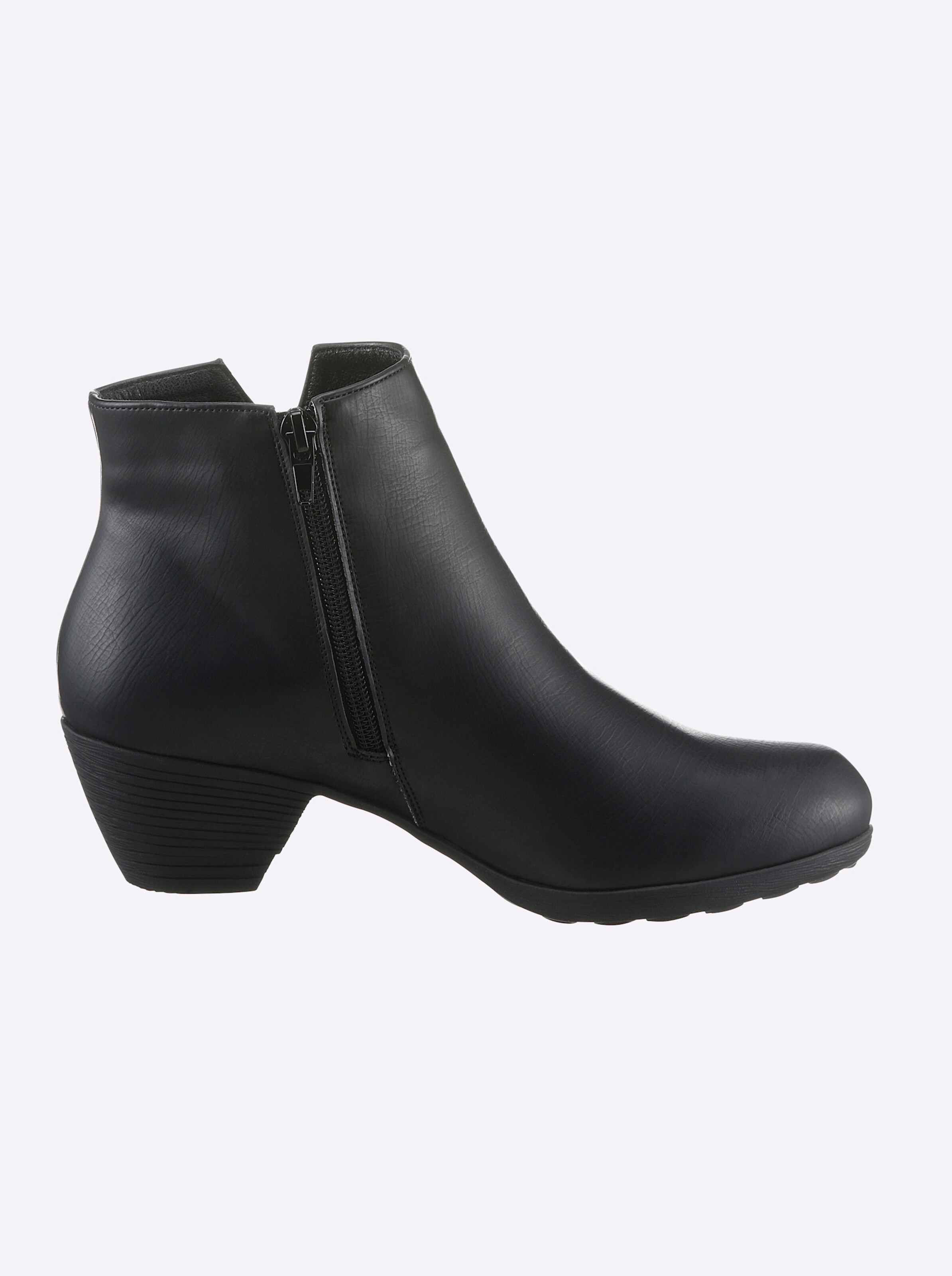 Andrea Conti Stiefelette in schwarz