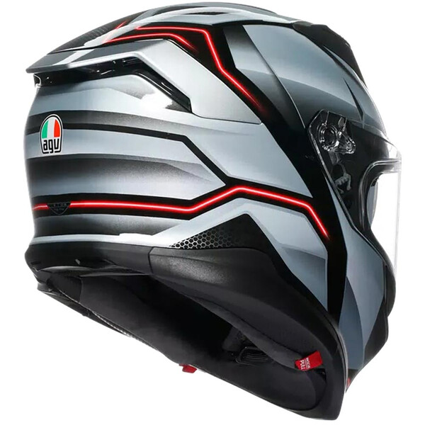 AGV - Casque K7 Jaeger Noir / Argent