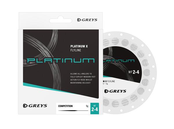 Soie de Mouche Greys Platinum X Comp WF2-4 (90ft)