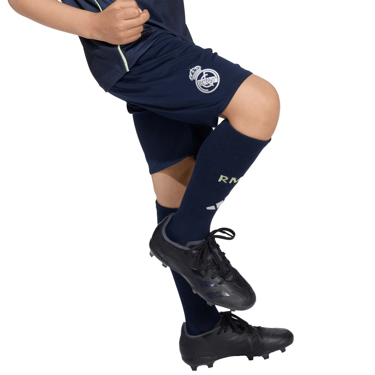 Conjunto adidas Real Madrid Segundo Equipamento 2025-2026 Criança