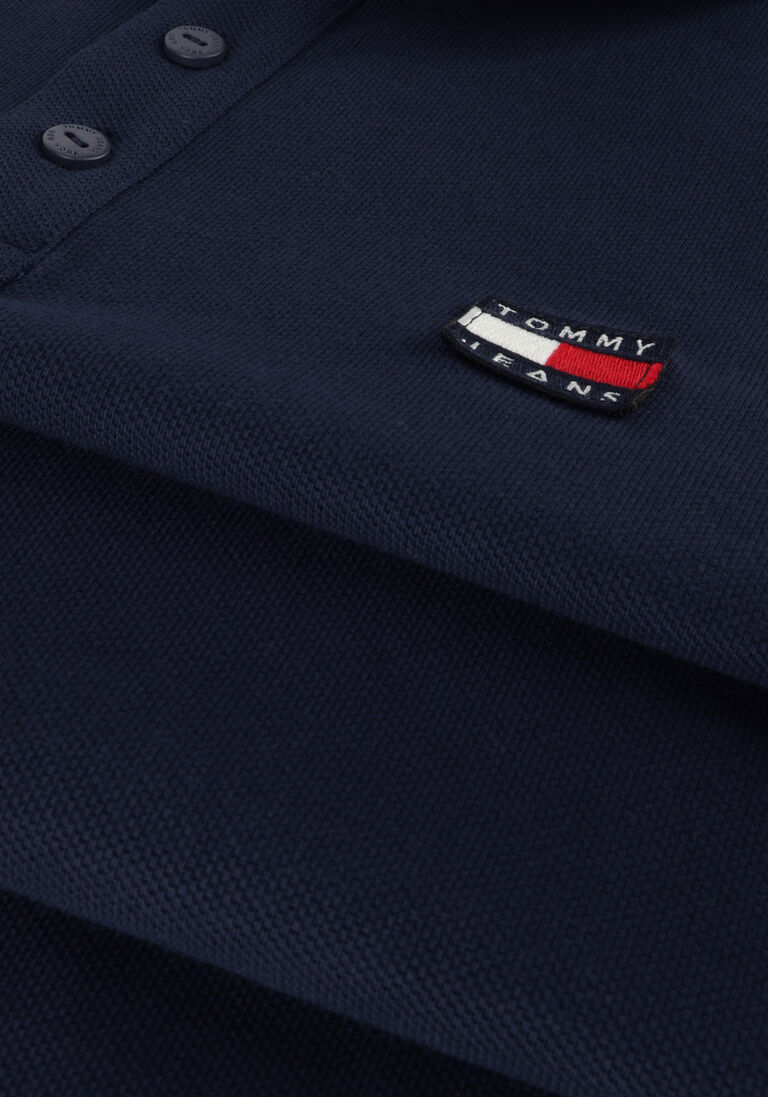 TOMMY JEANS donkerblauwe tommy jeans polo tjm clsc xs badge polo