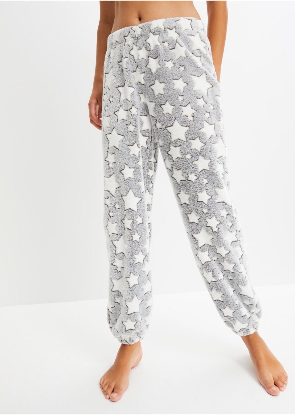 Pantalon de pyjama en polaire douce avec intérieur douillet