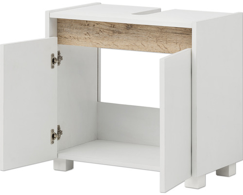 Wastafelmeubel van Möbelpartner Cosmo, BxHxD 56,9x54,6x33 cm, parelwit