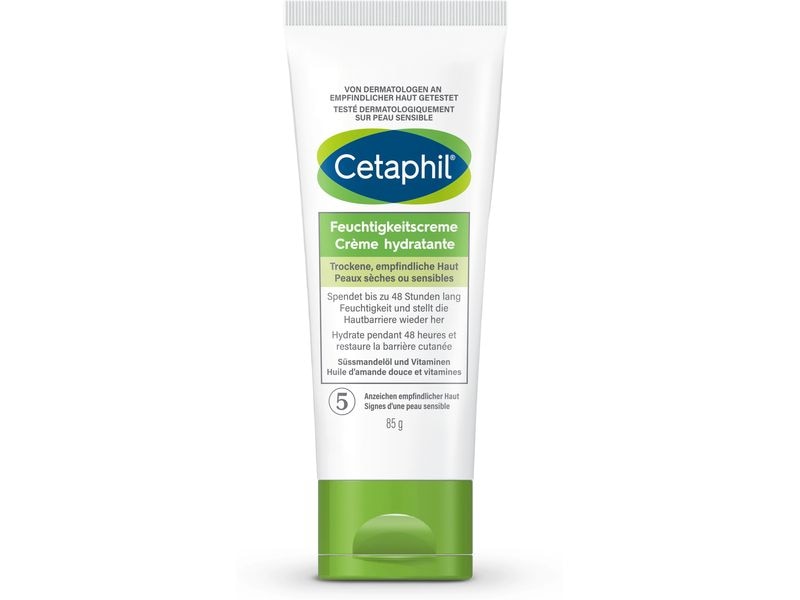 Cetaphil Feuchtigkeitscreme 85 g Reichhaltige Creme spendet 48 Stunden intensive Feuchtigkeit