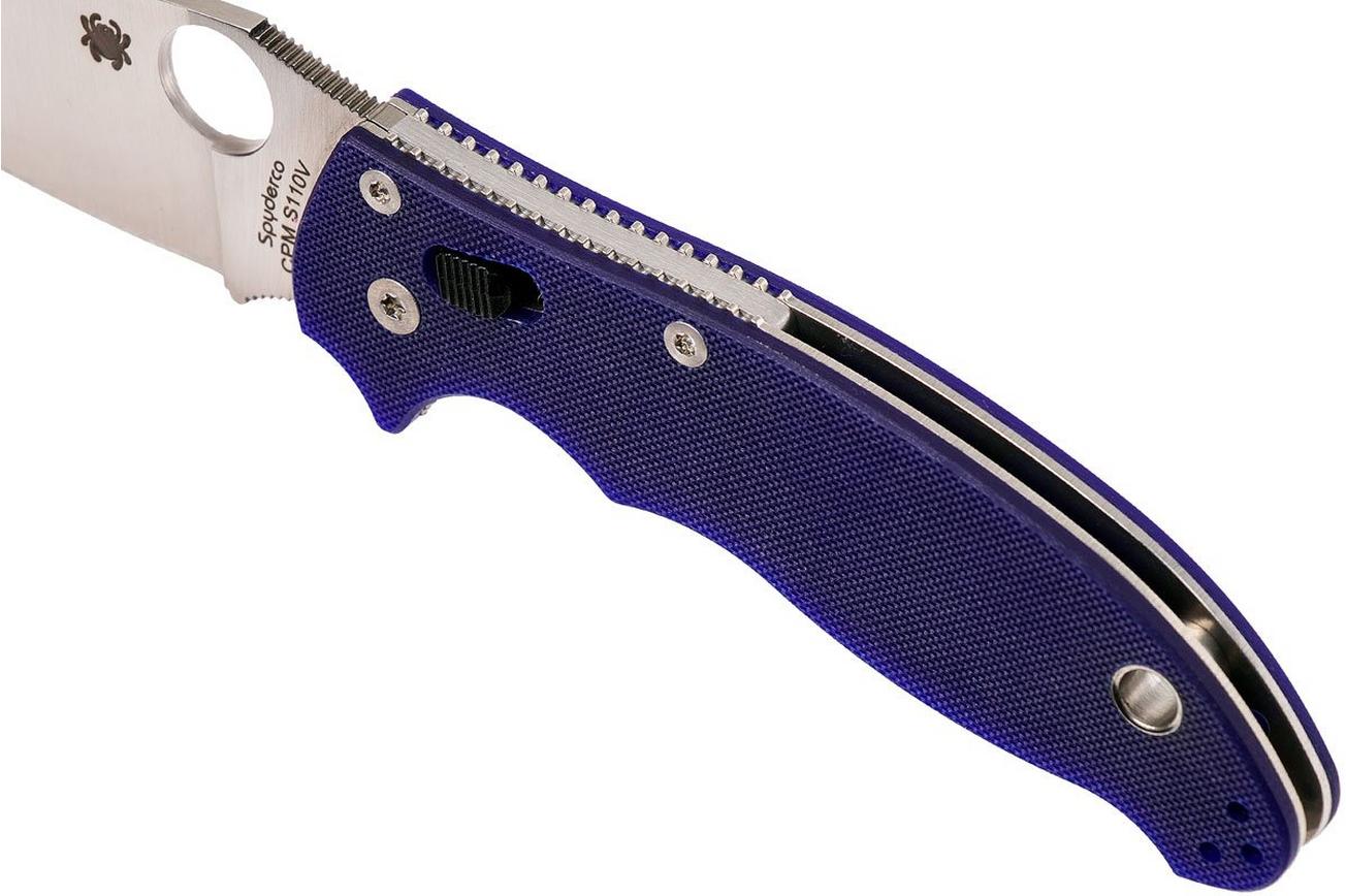 Spyderco Manix 2 S110V Dark Blue C101GPDBL2 zakmes