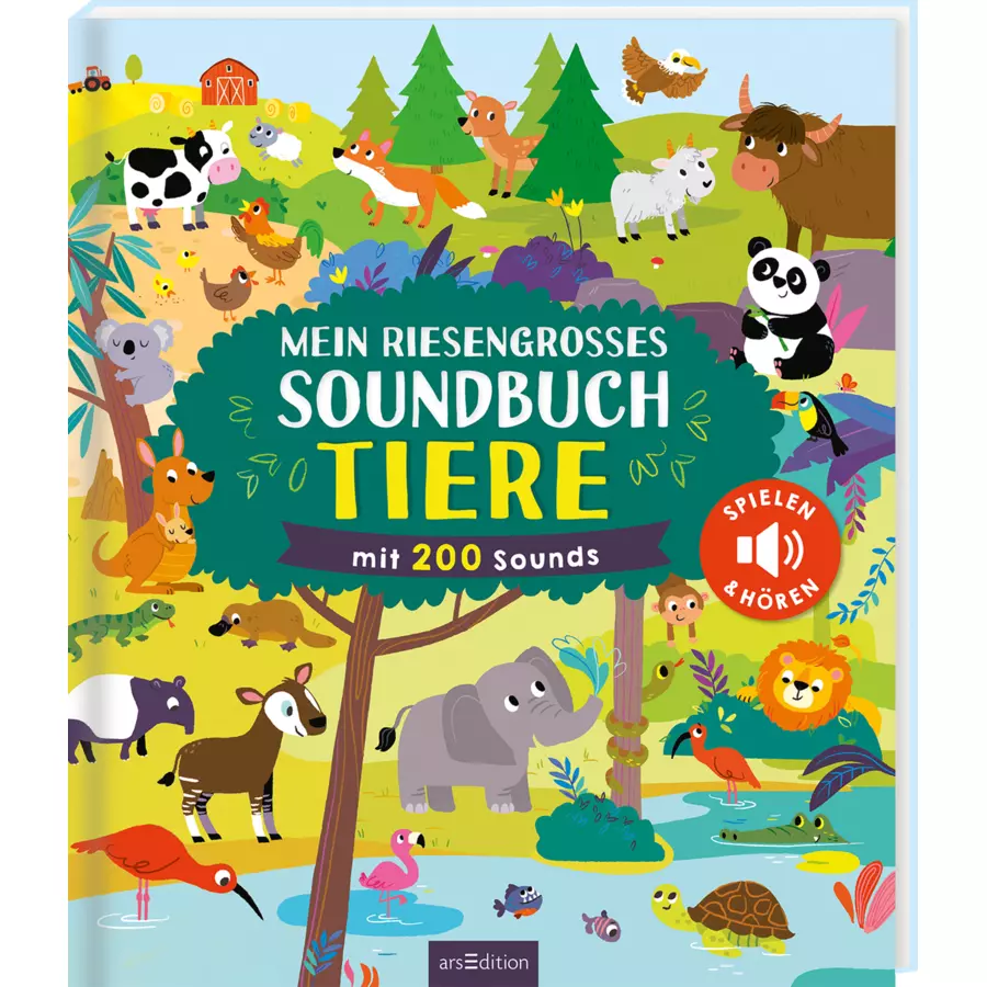 arsEdition Mein riesengroßes Soundbuch Tiere
