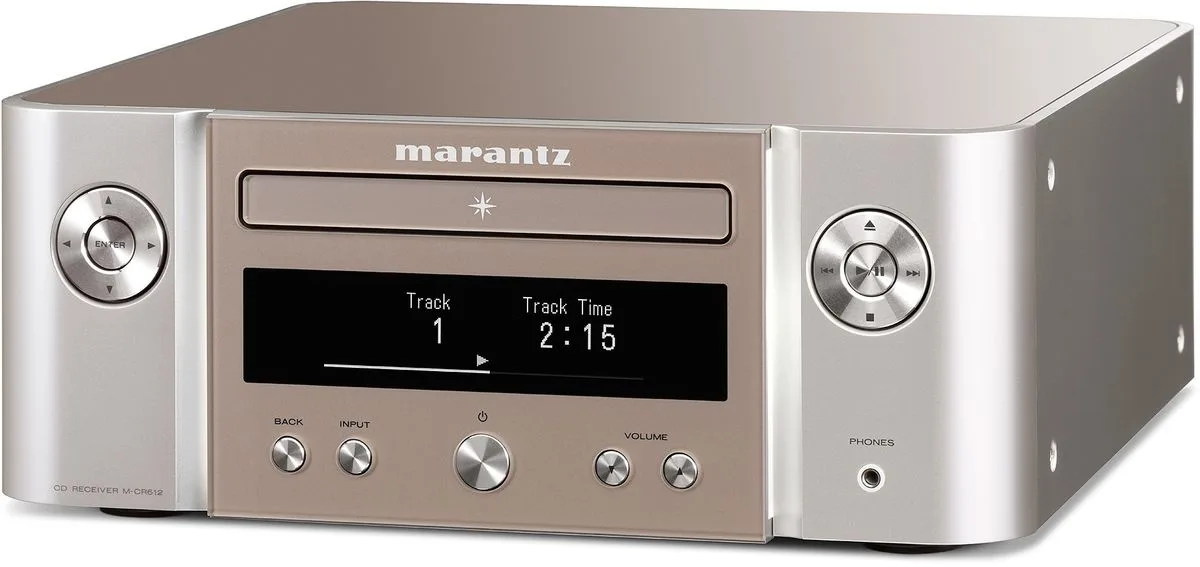 Marantz Melody X M-CR612 Silver Gold Amplis hi-fi stéréo
