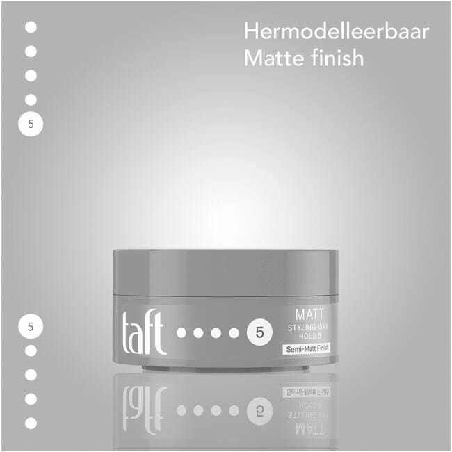 Taft Styling Matt Wax 75 ML