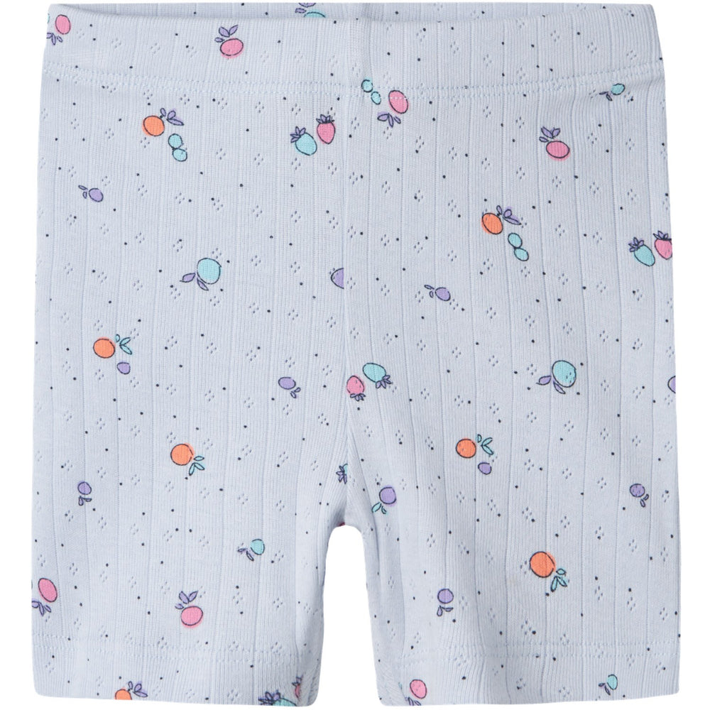 Køb Name It Xenon Blue Nmfhamanda Slim Biker Shorts Pb