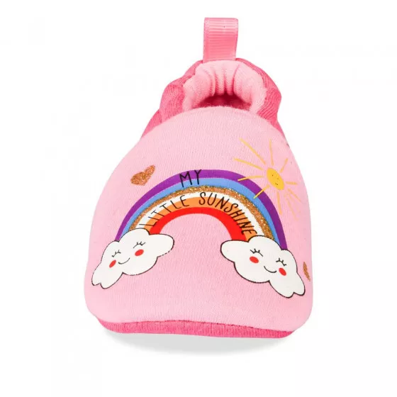 Chaussons ROSE FREEMOUSS GIRL LAYETTE
