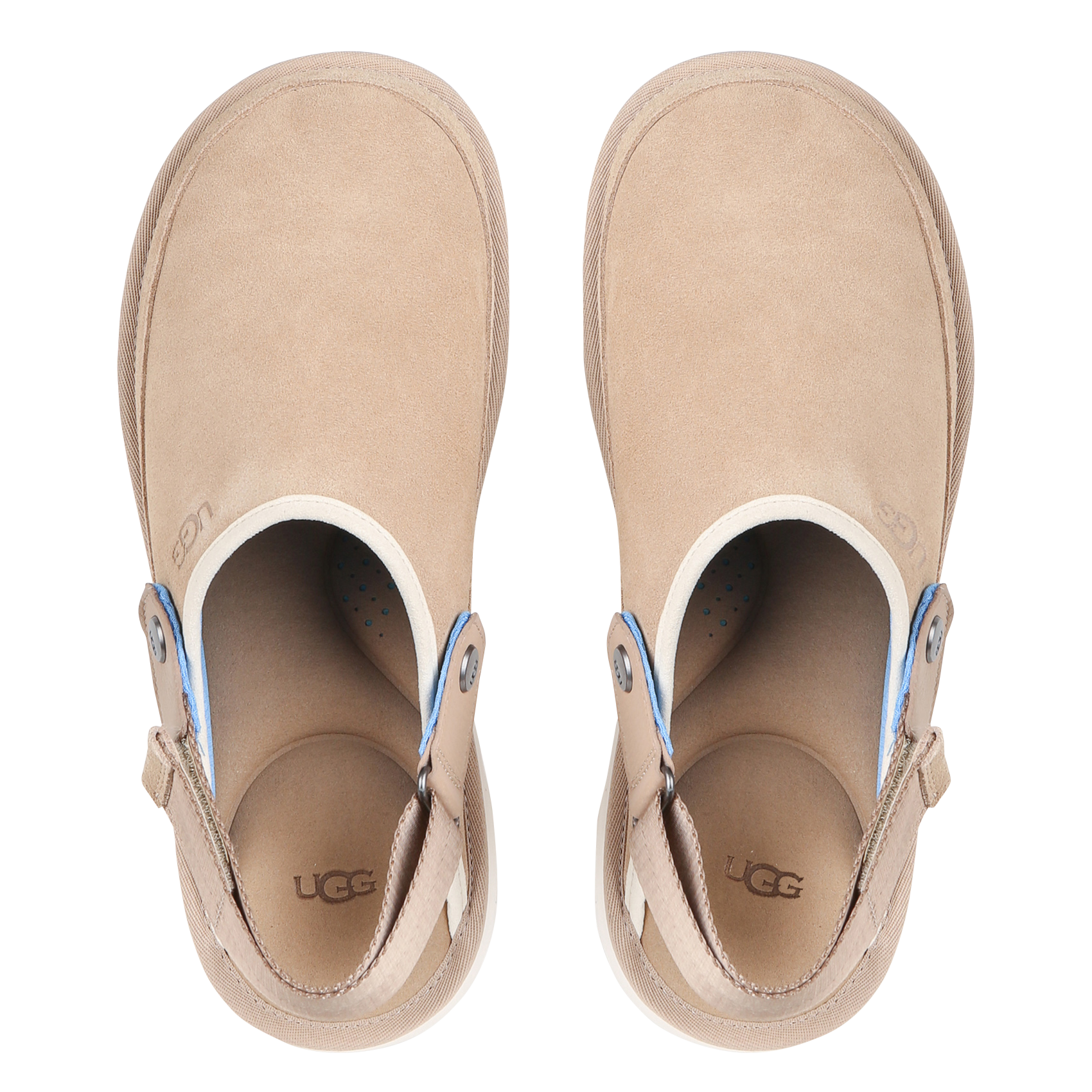 GOLDENCOAST CLOG - Sabots en cuir velours| Multicolore