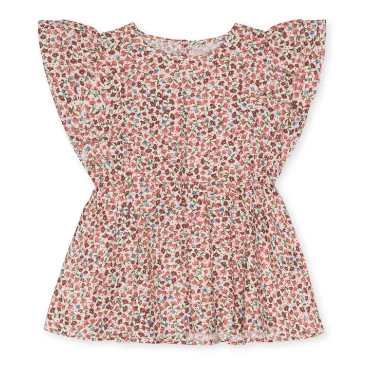 Konges Sløjd Blouse à Volants Bitsy Coton Bio | Rose