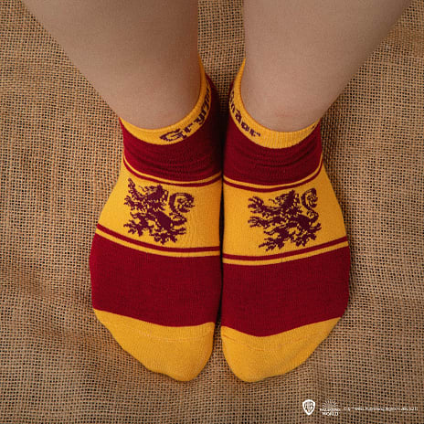 Harry Potter Gryffindor sokkesæt m. 3 par ankelsokker - børn