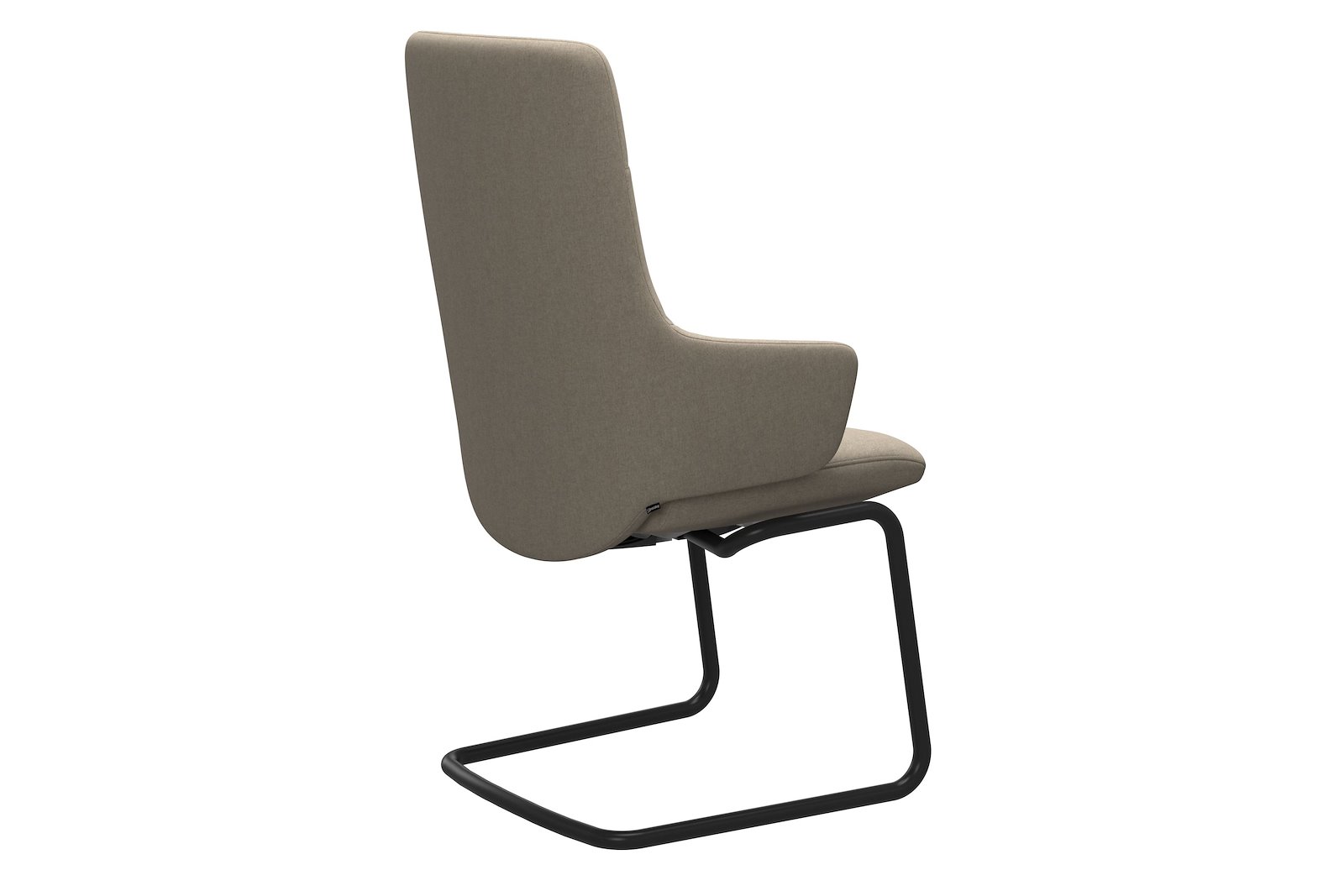 Chilli spisestol Tekstil Calido - Light Beige - Sort