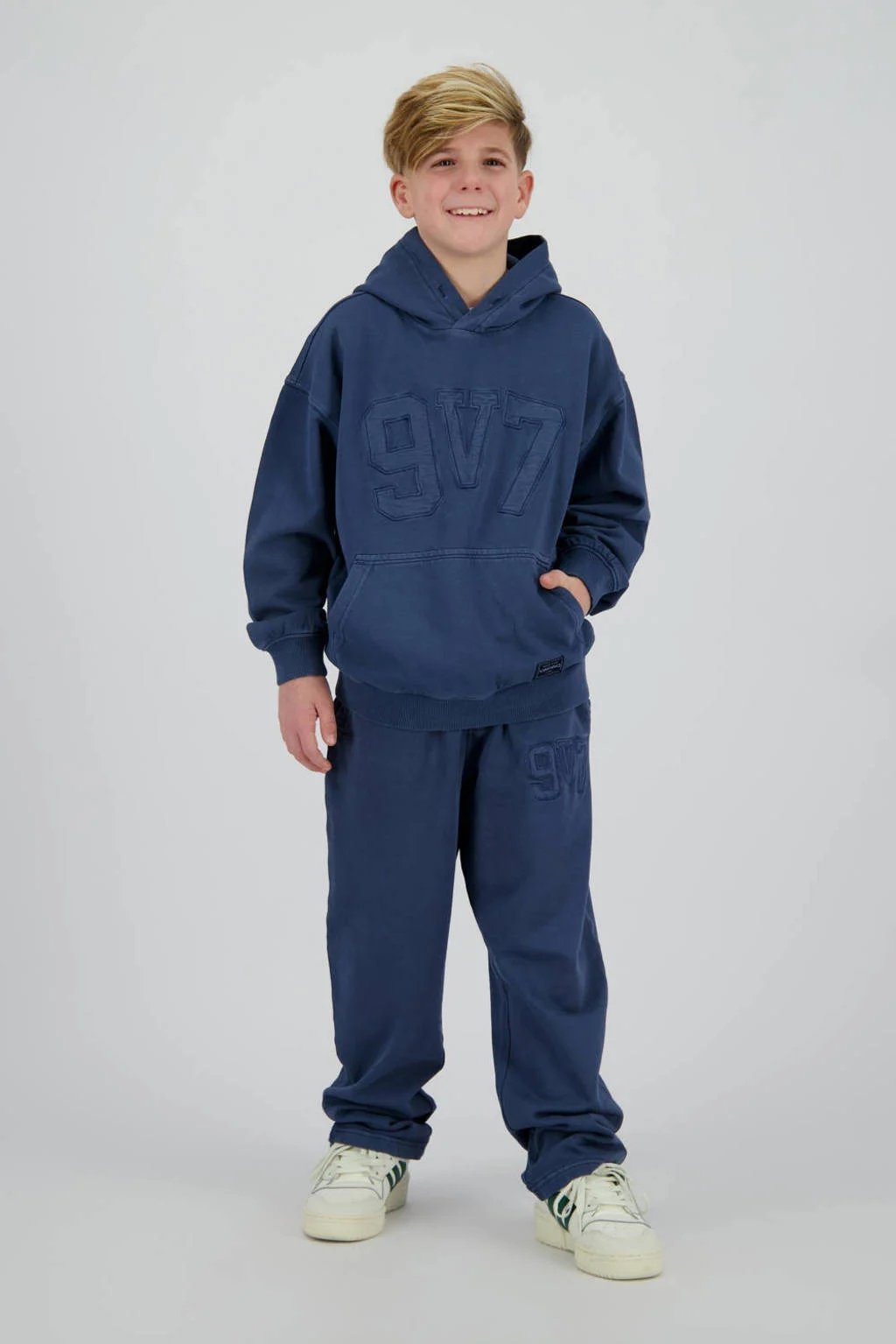 Vingino regular joggingbroek donkerblauw