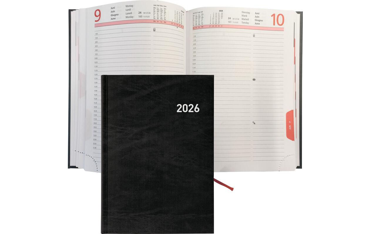 Geschäftsagenda Registra 14.5 x 20.5 cmTaschenagenda 2026