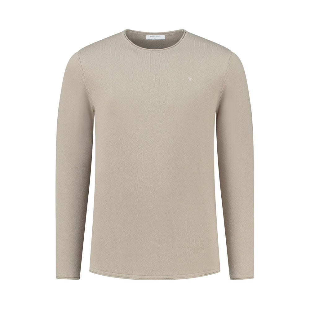 Purewhite  Flat Knitted Shirt