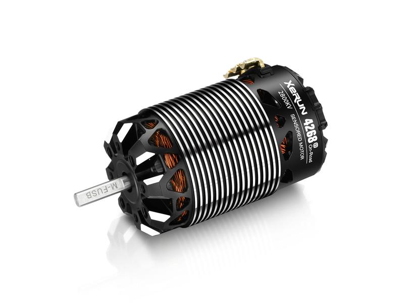 Hobbywing Brushless Motor Xerun 4268SD G3 On-Road 2800kV Brushless Sensored Motor für On-Road Modelle im Massstab 1:8