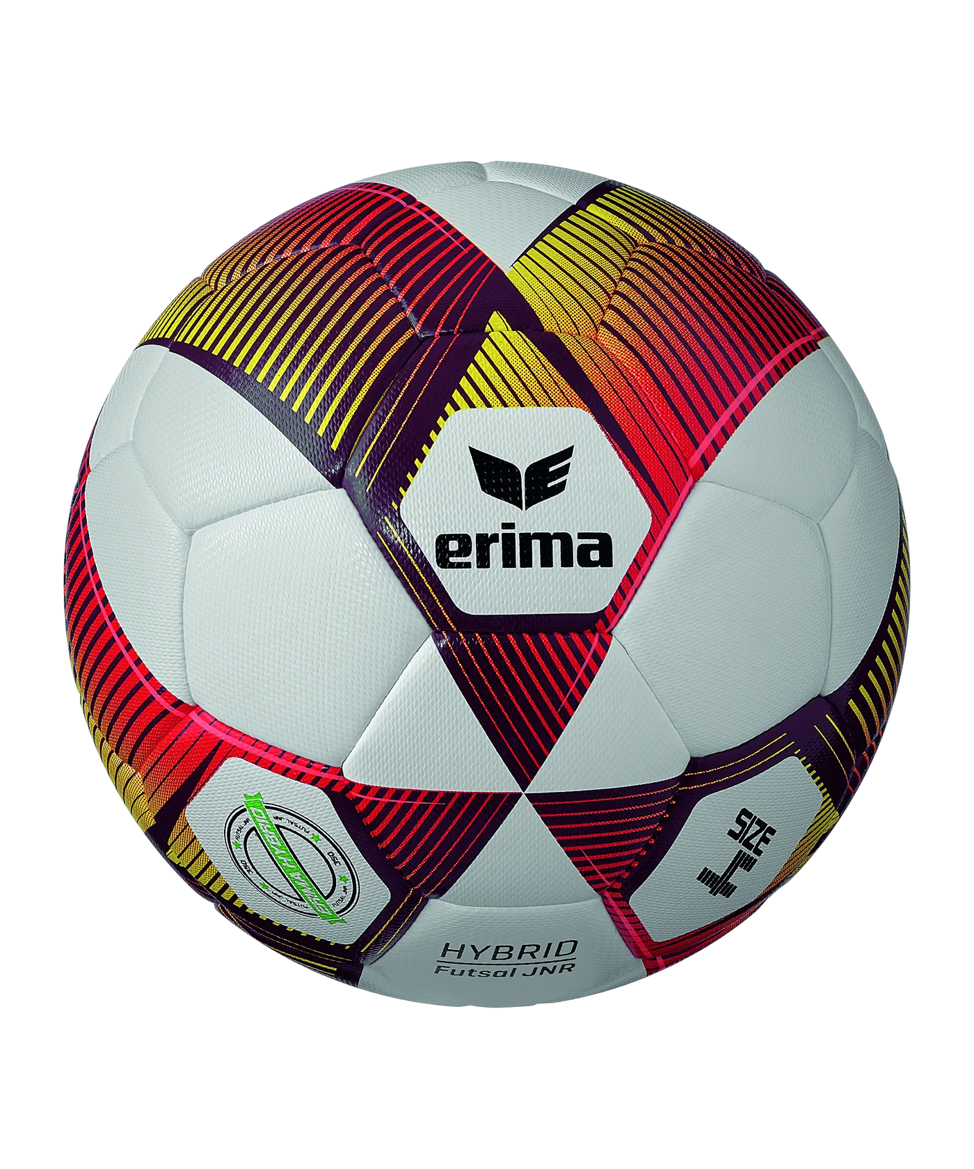 Erima Hybrid Futsal Trainingsball Rot Gelb