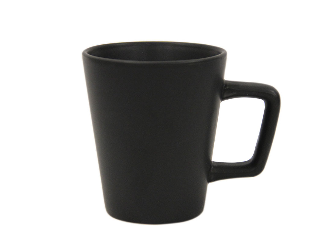 CANECA LAVA ACTUEL PRETO GRÉS 330ML