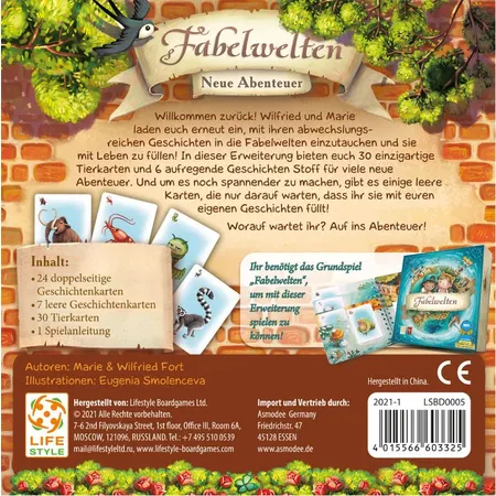 Asmodee Lifestyle Boardgames Fabelwelten - Neue Abenteuer