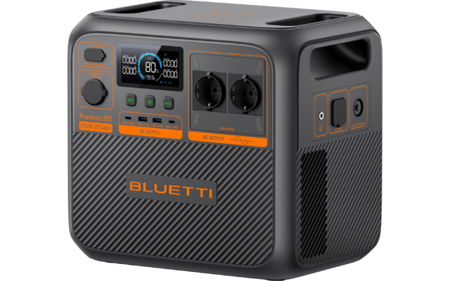 Bluetti Premium 200 V2 tragbare Powerstation 2700 W