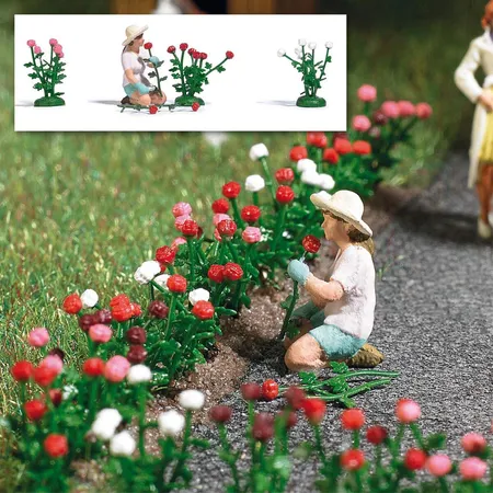 Busch 7878 - Action Set: Rosenpflückerin
