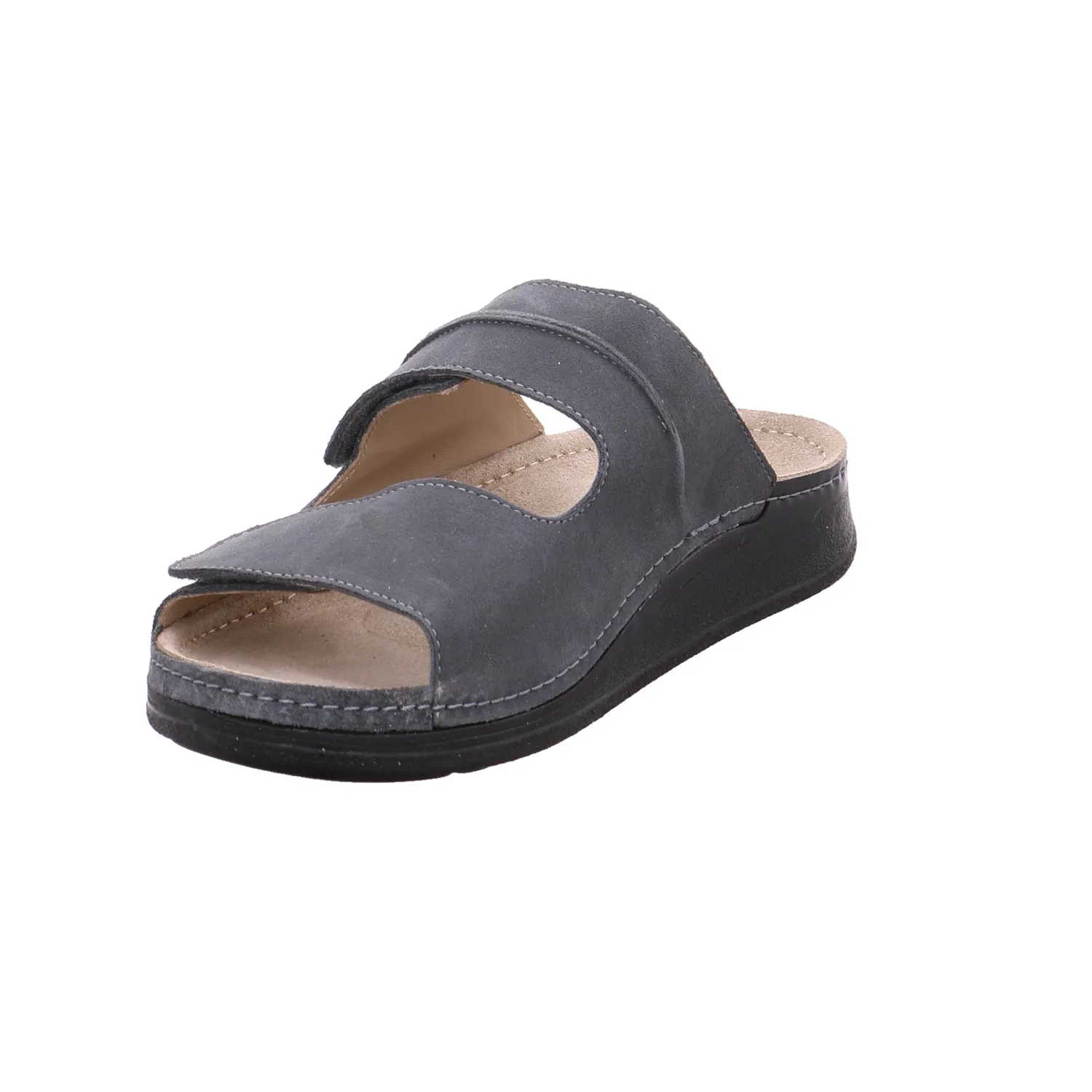 MUBB Bio-Mûles Grau Leder