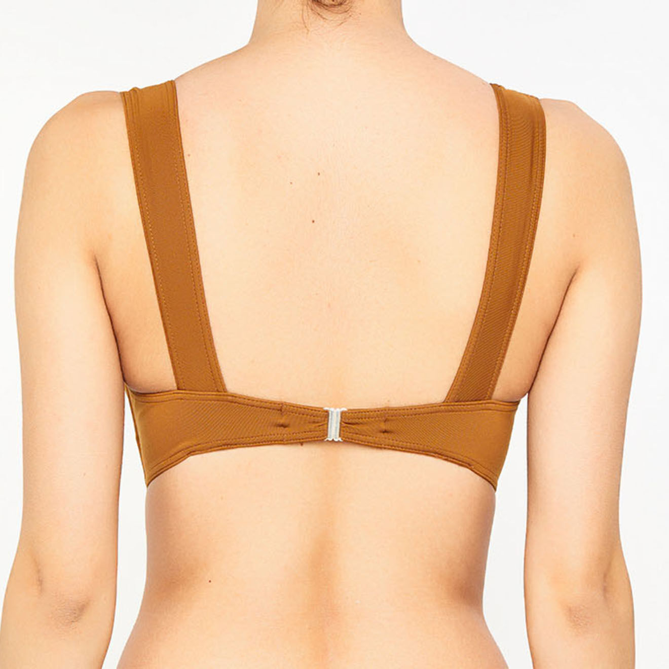 Iodus Haut de maillot de bain Iker marron/acajou