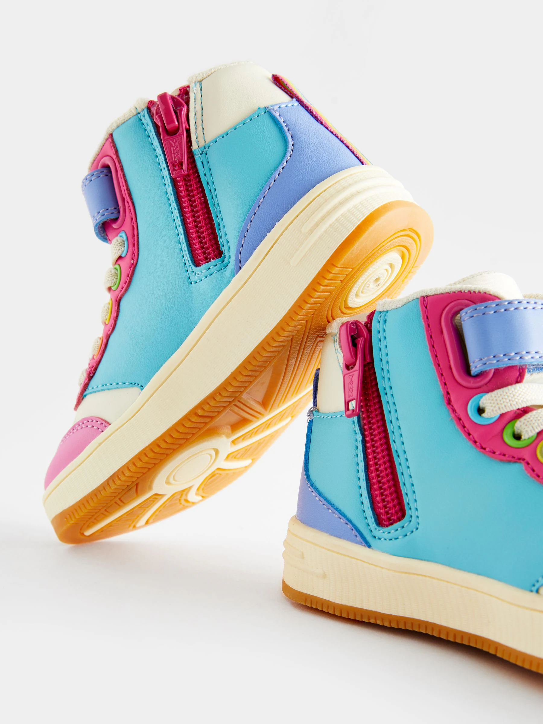 Pastelkleurig - Little Bird by Jools Oliver - Hoge sneakers met sterren