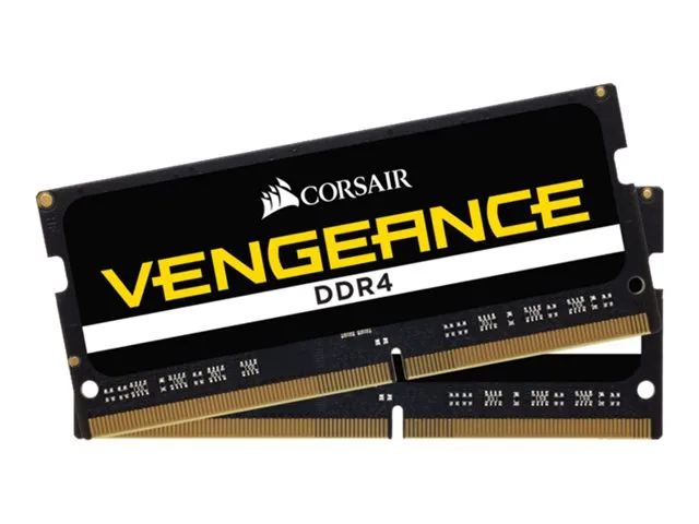 CORSAIR Vengeance - DDR4 - sæt - 32 GB: 2 x 16 GB - SO DIMM 260-PIN - 2666 MHz / PC4-21300 - CL18 - 1.2 V - ikke bufferet - ikke-ECC