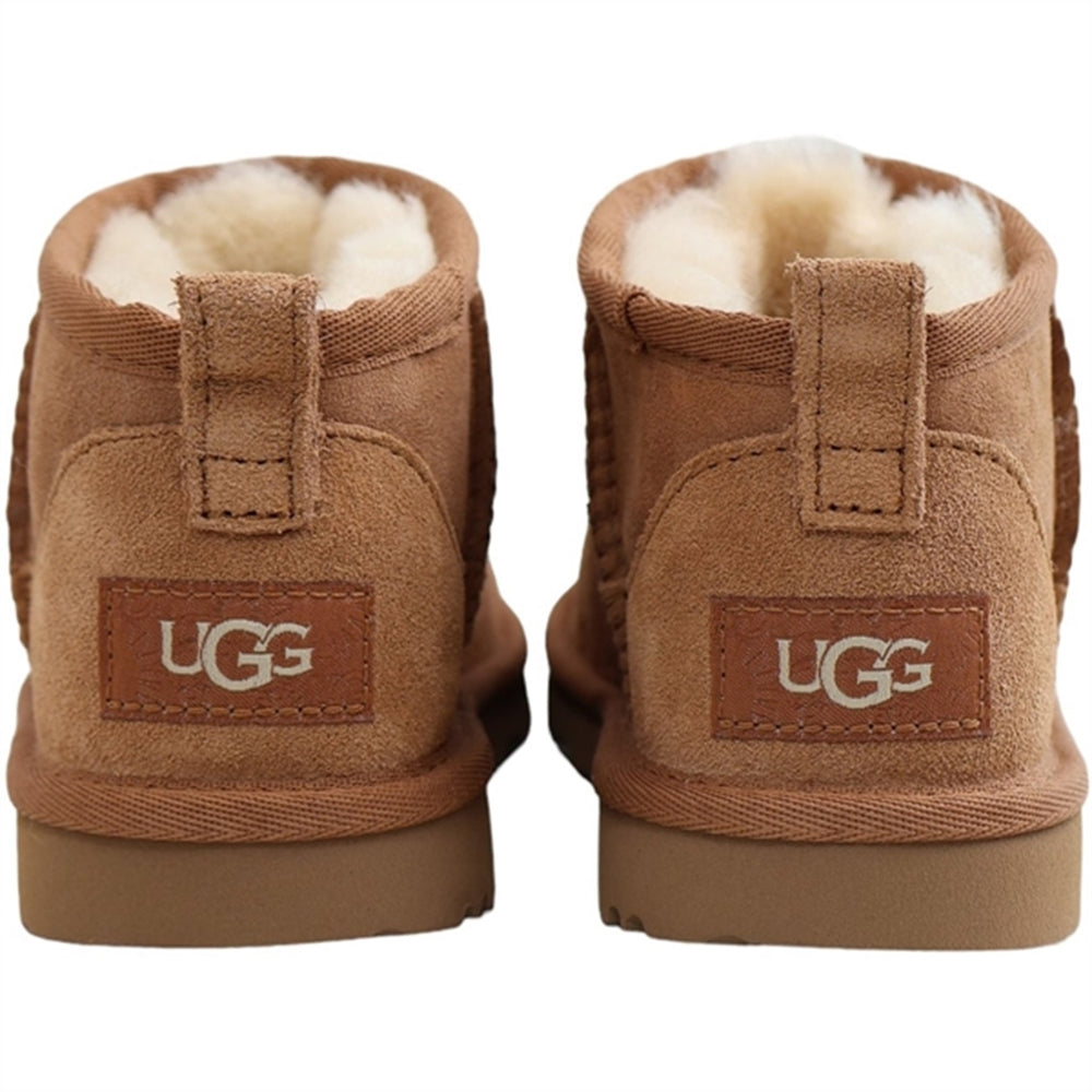 Køb UGG K Classic Ultra Mini Støvler Chestnut
