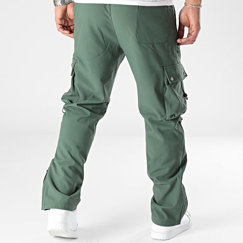 Pantalon Cargo Vert Kaki
