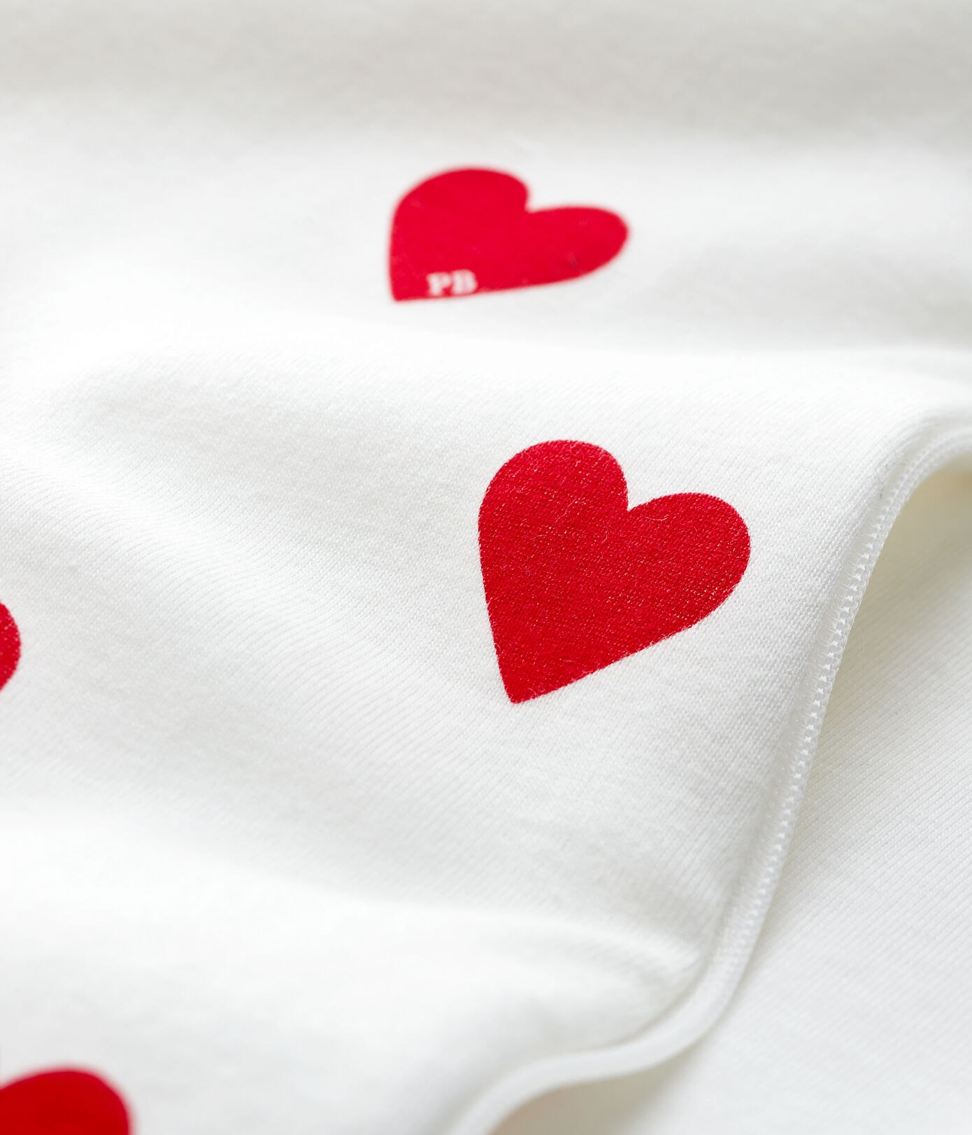 GIGOTEUSE CŒUR BÉBÉ EN COTON