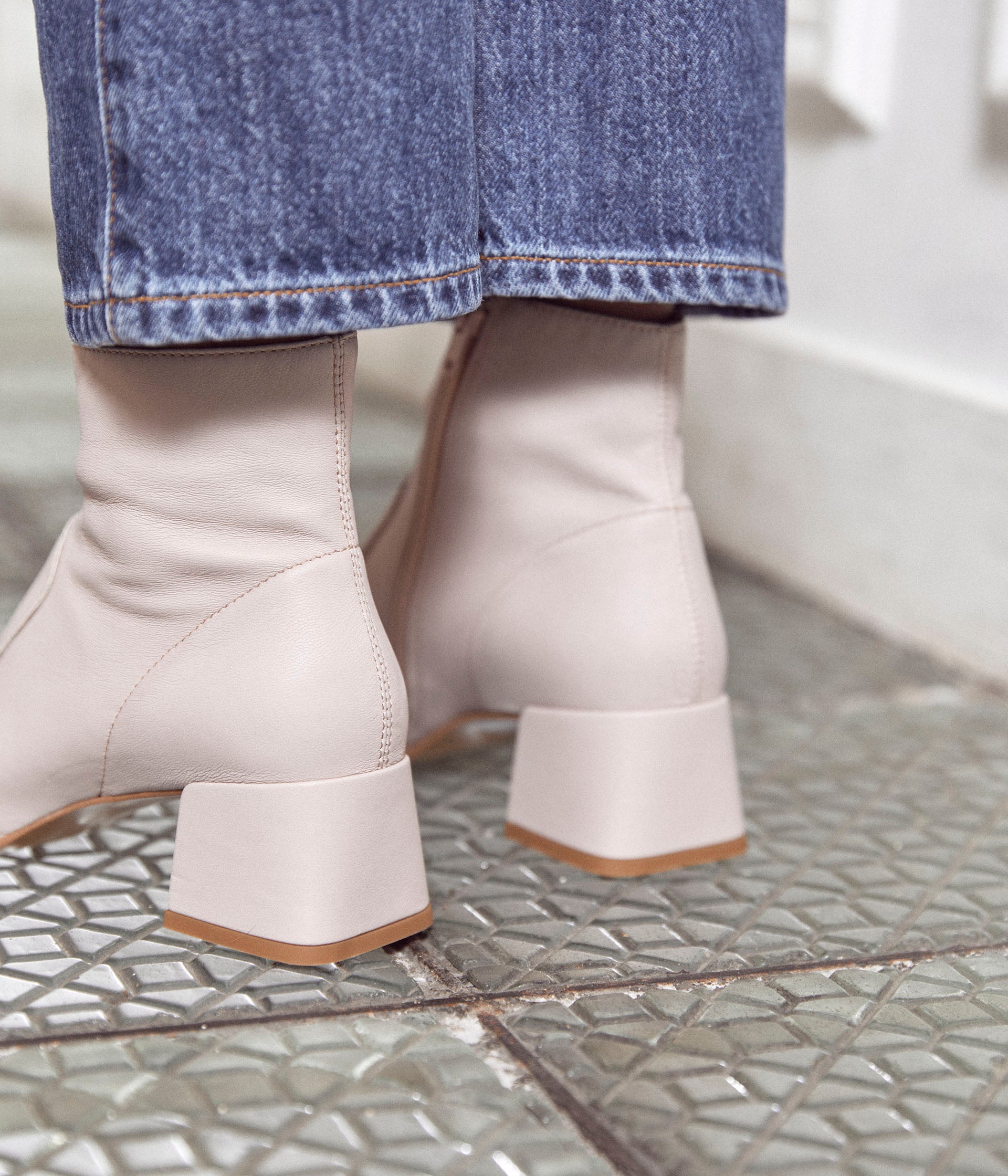 Bottines rose pâle Bart
