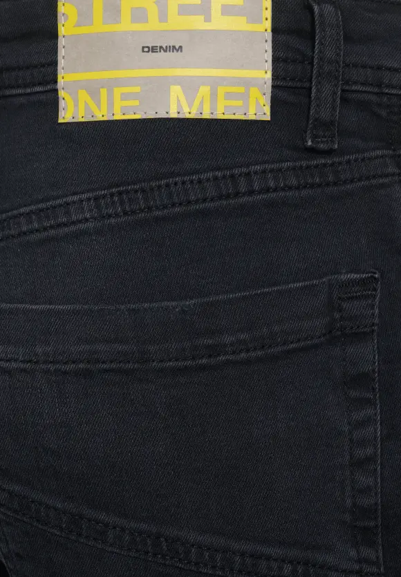 Slim Fit Jeans - basic black wash