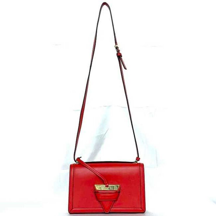 Loewe Vintage Loewe Crossbody Bag Red