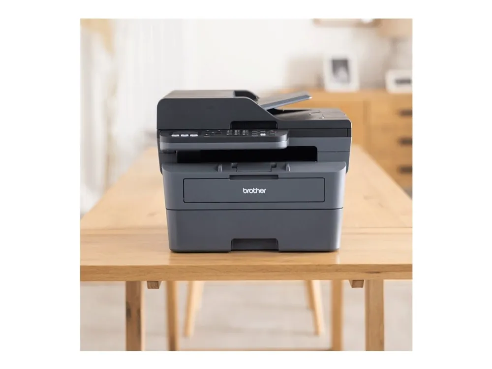 Brother MFC-L2800DW - Multifunktionsprinter - S/H - laser - A4/Legal (medie) - op til 32 spm (kopiering) - op til 32 spm (udskriver) - 250 ark - 33.6 Kbps - USB 2.0, LAN, Wi-Fi(n)