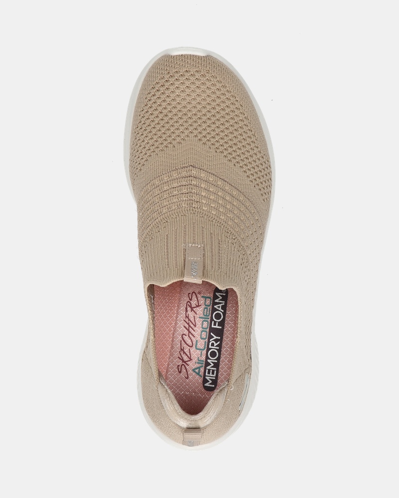 Skechers Ultra Flex 3.0 Instapschoenen  - taupe