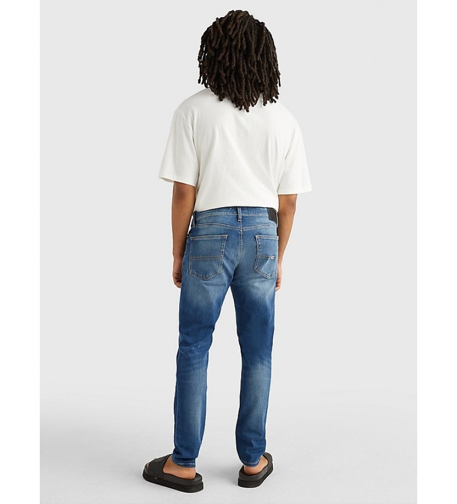 Calça jeans Tommy Jeans Austin Slim Wmbs azul