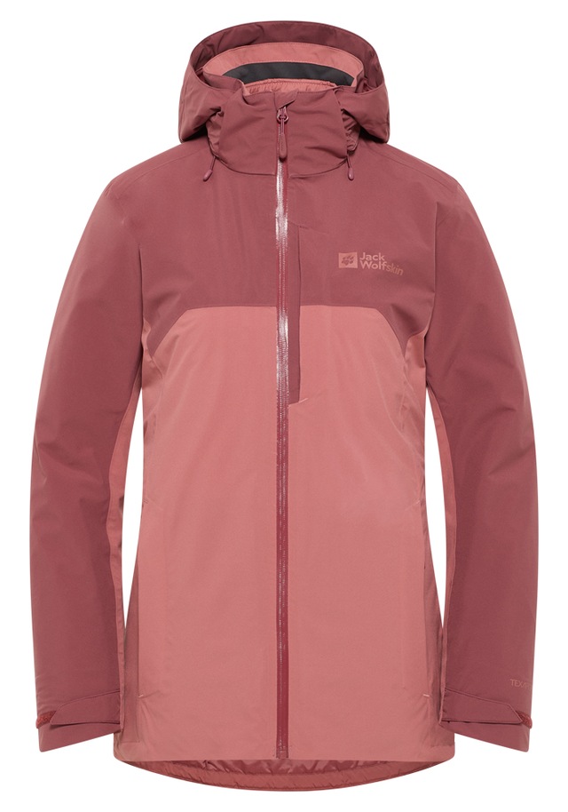 Jack Wolfskin 3-in-1-Funktionsjacke »HUNBERG 3IN1 JKT W« mit Kapuze