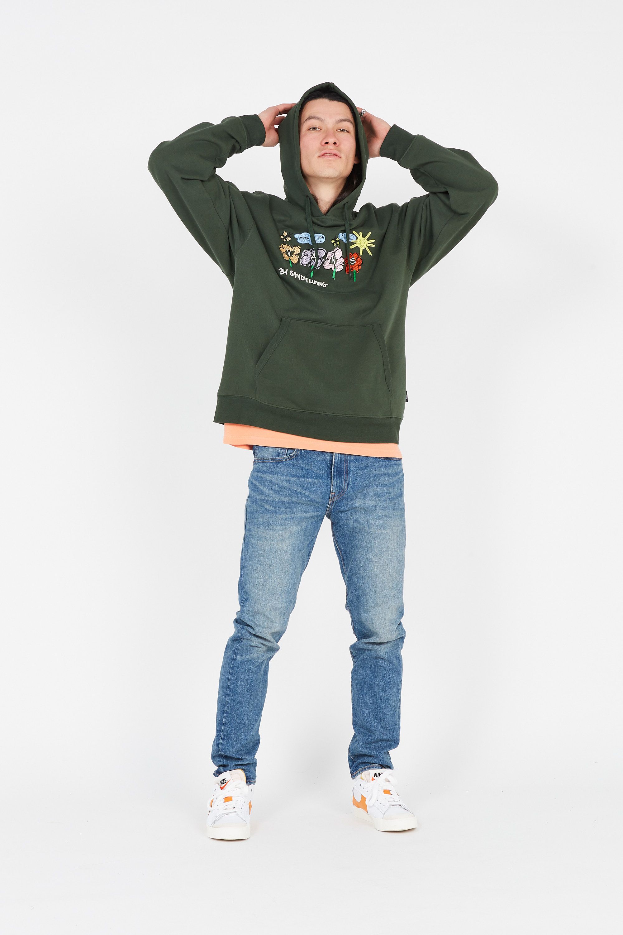 VANS Hoodie  VANS X SANDY  FLEE Vert