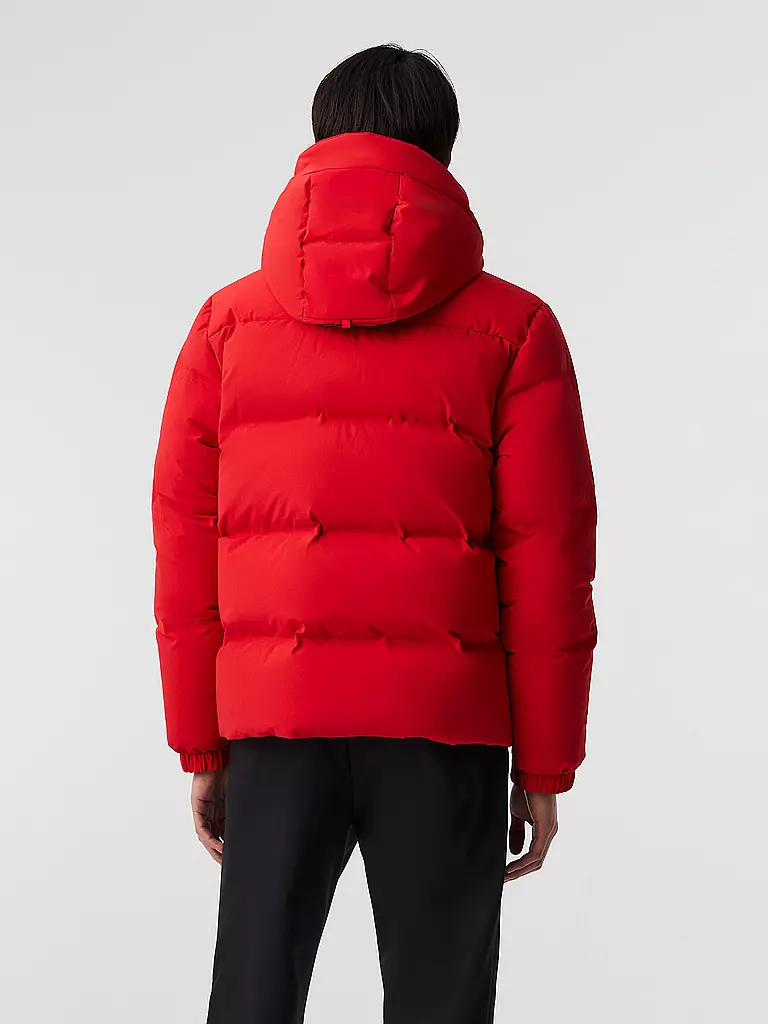 ALPHATAURI Daunensteppjacke ODORU rot