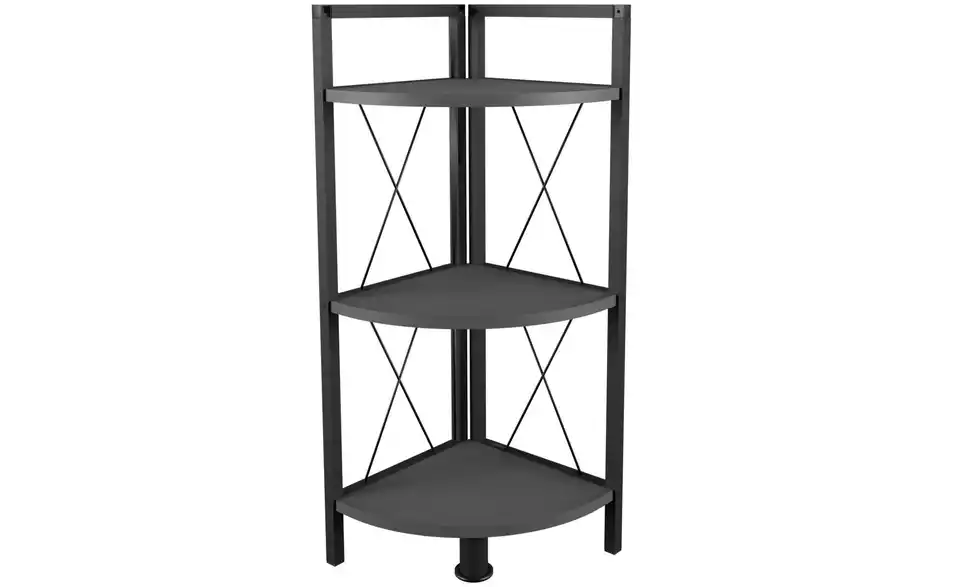 Eckregal Anthrazit 87 cm