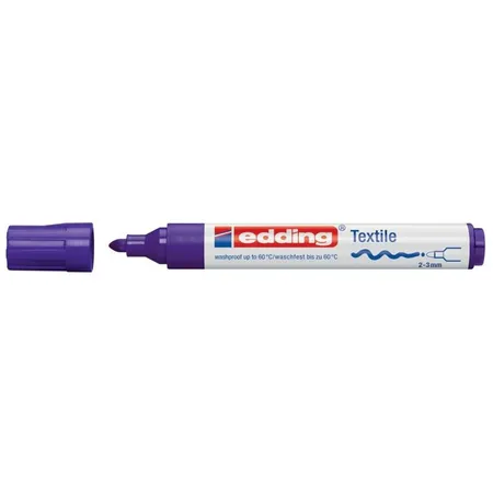 edding 4500 Textilmarker, 2-3mm, violett