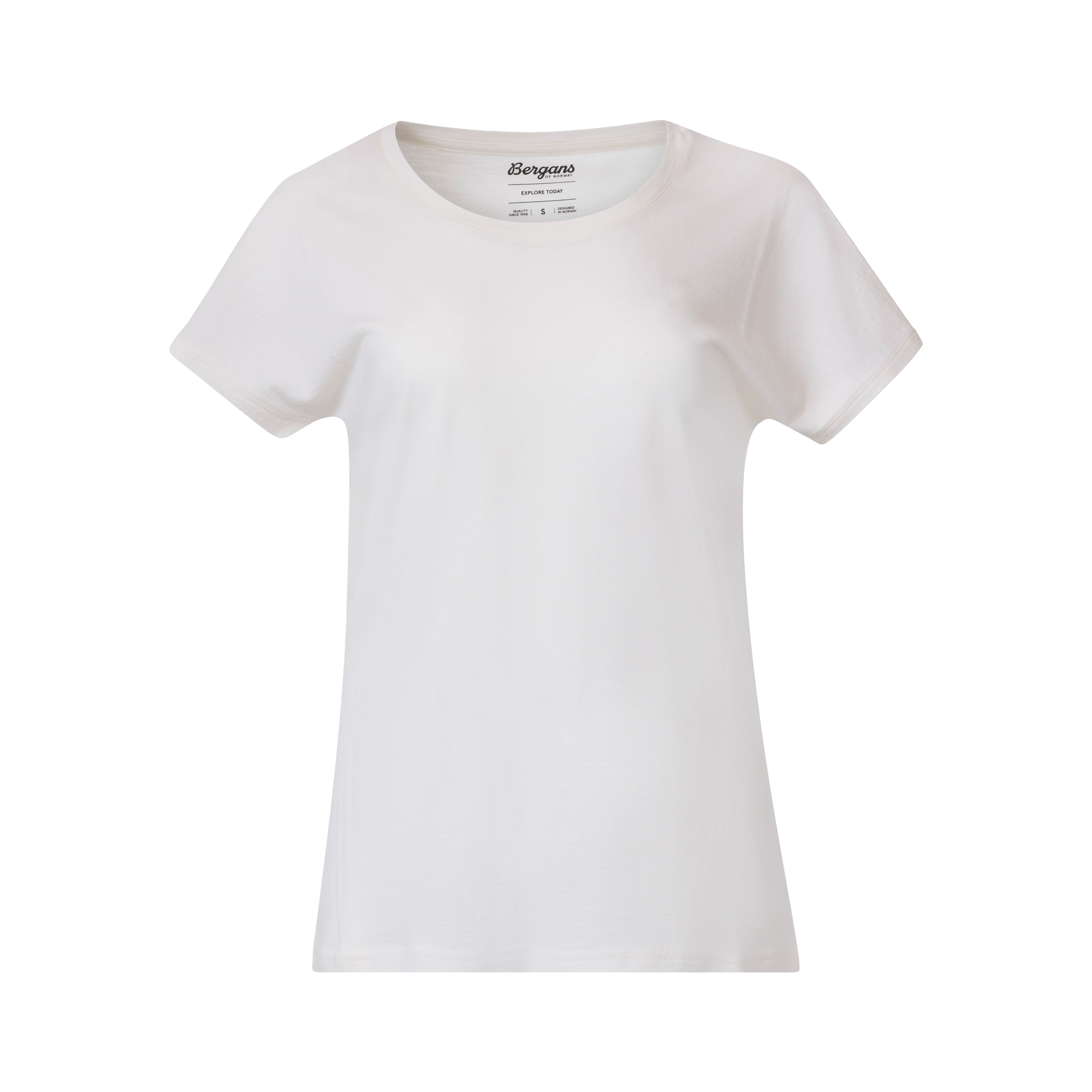 Whenever Merino Tee Women Vanilla White