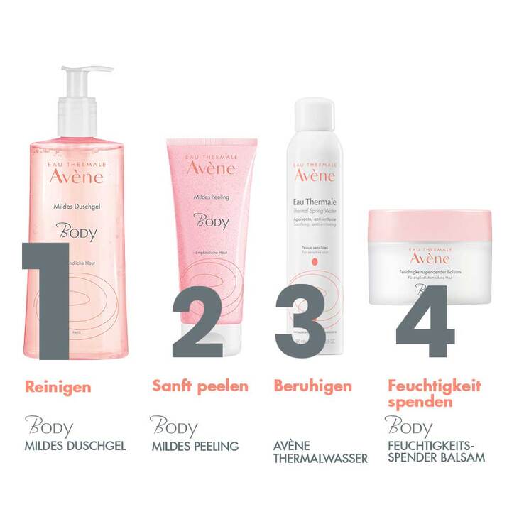 Avene Body mildes Duschgel, 500 ml